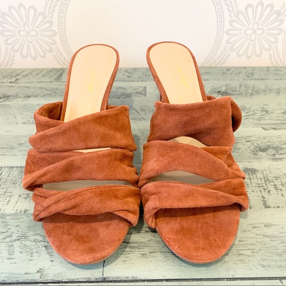Lord & Taylor Shoes - Lord & Taylor shoes suede slides tan 6.5 NWOB